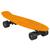 Skate Menina Feminino Montado Mini Long Sport Para Iniciante Laranja