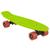 Skate Mini Long Board Infantil Para Meninos Meninas Semi Profissional Varias Cores Verde