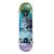 Skate Montado Profissional 8.0 Caveira Abec 15 Roda 101a Azul