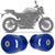 Slider Traseiro Balança RSI Racing Yamaha MT09 MT03 MT07 FZ6 R1 R3 R6 M6 Azul Azul