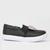 Slip On Infantil Kurz Borboleta Menina Preto