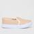 Slip On Infantil Kurz Brilho Feminino Nude