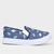 Slip On Infantil Kurz Estampado Menino Marinho, Branco