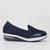 Slip On Modare Tela Sport Feminino Marinho