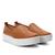 Slip On Somoda Caixa Alta Básico Feminino Caramelo