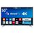 Smart TV LED 50 Polegadas Philips 50PUG6513 Ultra HD 4K Wi-Fi 3 HDMI 1 USB Grafite