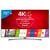 Smart TV LED 75 Polegadas LG 75UJ6585 Ultra HD 4K Wifi com Conversor Digital Titanio