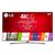 Smart TV LED LG 60 Polegadas Ultra Slim 4K DTV HDMI 2 USB 60UJ6585 Titanio
