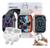 Smart Watch 8 Pro Lançamento 2023 Modelo W28 Película E Fone Preto
