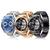 Smart Watch Hw5 Max Troca Pulseira C/3 Pulseiras Bluetooth Gps Relógio Luxo Redondo Masculino Nf Preto