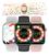 Smart Watch Relógio Inteligente W29 Pro Ilha Dinamica Android iOS Bluetooth Watch 9 Bússola Gps Rosa