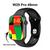 Smart Watch W29 Pro Series 9 Ilha Dinâmica e Borda Infinita Preto