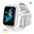  Smartwatch inteligente Y8 + Fone Bluetooth TWS i12 Pro - Sport Fit Branco