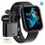  Smartwatch inteligente Y8 + Fone Bluetooth TWS i12 Pro - Sport Fit Preto