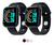 Smartwatch Kit Com 2 Relogios Inteligente D20 Y68 Bluetooth Preto