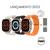 Smartwatch relógio Hw 8 Ultra Mini 41mm P/ Pulso Fino  Lançamento Laranja