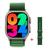 Smartwatch Relógio Inteligente HW9 Ultra Max Amoled 49mm iP67 com 2 Pulseiras Tela 2.2 Verde