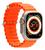Smartwatch U9 Ultra 49mm Serie 9 Gps Nfc Lançamento 2023 Original Bluetooth Android iOS Unissex Laranja