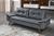 Sofa Bariloche 3 Lugares Retro Em Suede Essencial Estofados Cinza