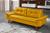 Sofa Bariloche 3 Lugares Retro Em Suede Essencial Estofados Amarelo