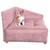 Sofa caminha Pet Juli Cachorros E Gatos Cores ROSA