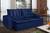 Sofá Maricá Plus Assento Retrátil e Reclinável 2m azul