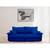 Sofá Paris 2.30m Retrátil e Reclinável Super Pillow   azul
