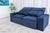 Sofá Retrátil e Reclinável 1,5m em Tecido Suede  Azul