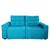 Sofa Retratil e Reclinavel  Shalon  TURQUESA