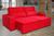 Sofa Retratil Recl Portugal 2xMod 1m  6002 Vicam vermelho