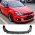 Spoiler Dianteiro Universal Ajustável Front Lip Saia BMW VW Black Piano