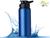 Squeeze 600ml Alumínio Garraf Fitness Água Academia Saudável Azul escuro