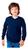 Suéter Cardigan Cacharrel Blusa Frio Inverno Menino Tricô Lã Azul, Marinho