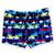 Sunga Box Boxer Juvenil Shortinho Lisa Coqueiro Masculina Azul marinho