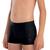 Sunga Boxer Box Lisa Infantil Kids Mash Meninos Para Praia Piscina Verao Cores Basicas Preto