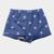 Sunga Boxer Infantil Pingo Lelê Estampada Azul