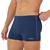 Sunga Boxer Lateral Alta Adulto Masculino Praia Conforto Qualidade Acqua Rio Marinho 400