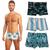 Sunga Boxer Masculina Estampada Adulto Com Forro Interno Sortidas