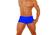 Sunga Masculina Boxer Adulto Moda Praia Proteção Solar Uv50 Azul