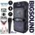 Super Caixa de som bluetooth karaoke Gts 1096 2 alto-falantes super bass com microfone verde
