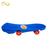 Super Skate Infantil Para Crianças De Plástico Suporta até 20Kg Azul