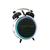 Suporte Alexa Echo Dot 3ª Geração Relógio Despertador Retrô Branco com preto