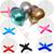 Suporte Bexiga Balão de 40cm para Mesa Chão c/ 5 Hastes Pega Balão Decoração Aniverário Eventos Reutilizável Qualidade Resistente Estável Preto