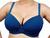 Sutiã plus size base cruzada reforçado up. sutiã com bojo Azul_marinho