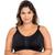 Sutiã Plus Size Pós-Cirúrgico Mamoplastia com Abertura Frontal e Alças Reguláveis 60104 - New Form Preto