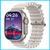 T800 Ultra Smartwatch Com foto personalizada, Relógio Inteligente Lançamento 2024, Troca de pulseira. Branco