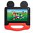 Tablet Infantil Mickey 4GB RAMv+v64GB LCD 7" Android 13 Disney Lançamento Google Kids Space Preto e Vermelho