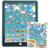 Tablet Interativo Bilíngue Infantil Educacional 54 Funções Art Brink Azul
