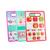 Tabua de Corte Carnes Legumes Frutas Estampada 30cm x 20cm CUPCAKE ROSA