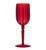 Taça de Acrílico Cristal 275ML Luxo Vinho Água Várias Cores Vermelho